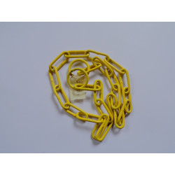 Chain collar yellow